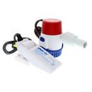 Hella Marine Red LED Round Courtesy Lamp - White Bezel - 24V [980508241]-Interior / Courtesy Light-JadeMoghul Inc.