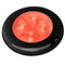 Hella Marine Slim Line LED 'Enhanced Brightness' Round Courtesy Lamp - Red LED - Black Plastic Bezel - 12V [980507251]-Interior / Courtesy Light-JadeMoghul Inc.