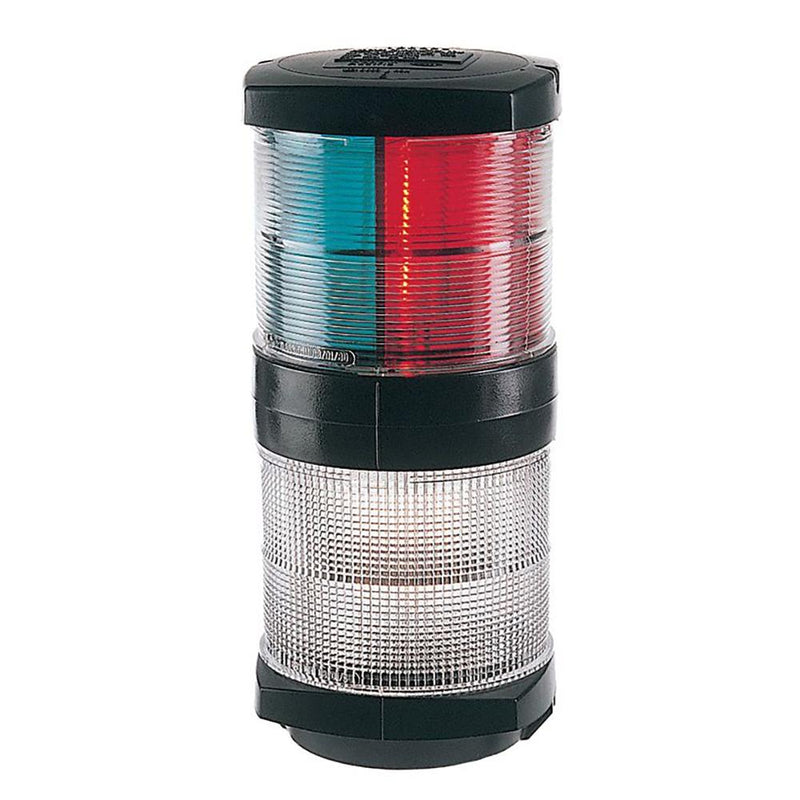 Hella Marine Tri-Color Navigation Light-Anchor Navigation Lamp- Incandescent - 2nm - Black Housing - 12V [002984601]-Navigation Lights-JadeMoghul Inc.
