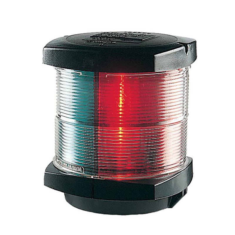 Hella Marine Tri-Color Navigation Light - Incandescent - 2nm - Black Housing - 12V [002984535]-Navigation Lights-JadeMoghul Inc.