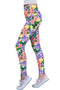 Hello May Lucy Floral Printed Performance Leggings - Women-Hello May-XS-Yellow/Purple/Pink-JadeMoghul Inc.