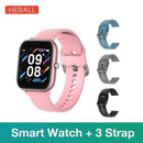 HERALL 2020 New Smart Watch Fitness Bracelet Calories Heart Rate Monitor Waterproof Sport Smartwatch Men Women For Android iOS AExp