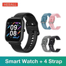 HERALL 2020 New Smart Watch Fitness Bracelet Calories Heart Rate Monitor Waterproof Sport Smartwatch Men Women For Android iOS AExp