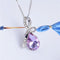 H:HYDE 10 Colors Austrian Crystal Necklace Pendants Jewellery & Jewerly 2016 Necklace Women Fashion Jewelry Wholesale-Light Purple-JadeMoghul Inc.