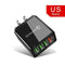 HICUTE 48W US EU UK Quick Charger 3.0 USB Charger for iPhone Samsung Xiaomi Tablet QC 3.0 Fast Wall Mobile Charger Plug Adapte AExp