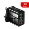 HICUTE 48W US EU UK Quick Charger 3.0 USB Charger for iPhone Samsung Xiaomi Tablet QC 3.0 Fast Wall Mobile Charger Plug Adapte AExp