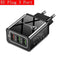 HICUTE 48W US EU UK Quick Charger 3.0 USB Charger for iPhone Samsung Xiaomi Tablet QC 3.0 Fast Wall Mobile Charger Plug Adapte AExp