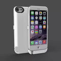 High capacity Battery Case For iPhone 7 iPhone 6S 6 Power Bank Case Extra Battery Ultra Thin Pack External 6 S Charger Backup-White-JadeMoghul Inc.