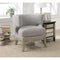 High-Class Accent Chair, Gray-Armchairs and Accent Chairs-Gray-JadeMoghul Inc.