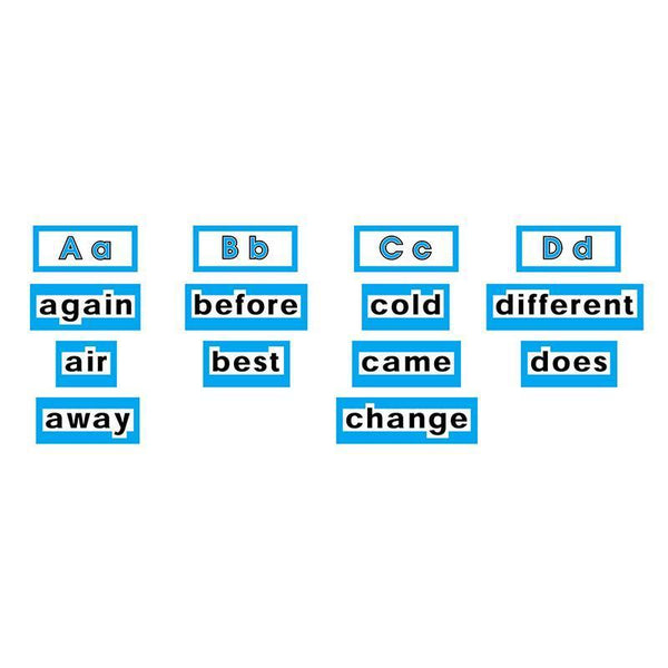 HIGH FREQUENCY LEVEL 2 WORD WALL-Learning Materials-JadeMoghul Inc.