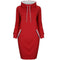 High Neck Sexy Strap Casual Dress - Female Party Dresses-0586red-S-JadeMoghul Inc.