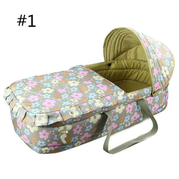 High Quality 0-7 month Baby Bed Bassinet Portable Baby Basket Bed Comfortable Newborn Baby Travel Bed Safety Infant Cradle-Style 1-JadeMoghul Inc.