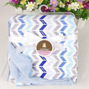 High Quality Baby Blanket Coral Fleece Cartoon Thicken Double Layer Swaddle Envelope Stroller Wrap For Bebe Bedding Blankets-M-JadeMoghul Inc.