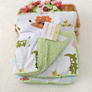 High Quality Baby Blanket Coral Fleece Cartoon Thicken Double Layer Swaddle Envelope Stroller Wrap For Bebe Bedding Blankets-N-JadeMoghul Inc.