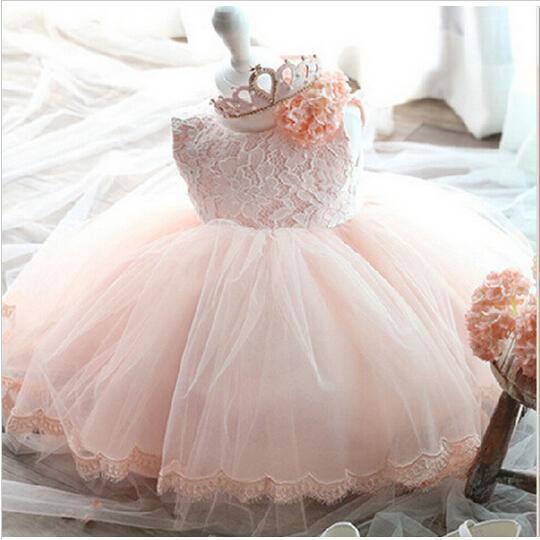 High Quality Baby Girl Dress Baptism Dress for Girl Infant 1 Year Birthday Dress for Baby Girl Chirstening Dress for Infant-GL-3M-JadeMoghul Inc.