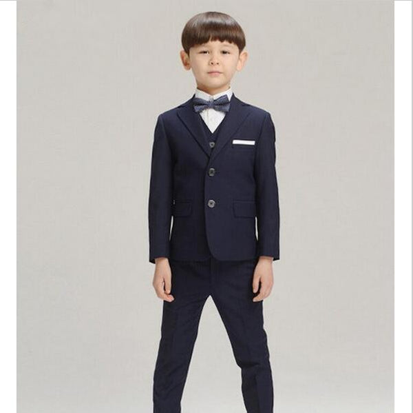 High Quality Boys Suits for Weddings Kids Prom Suits Wedding Suits Kids Tuexdo Children Clothing Set Boy Formal Classic Costume-as picture-3T-JadeMoghul Inc.