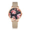 High Quality Fashion Leather Strap Rose Gold Women Watch-Beige Rose Gold-JadeMoghul Inc.