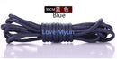 High Quality Shoelaces Waterproof Leather Shoes Laces Round Shape Fine Rope White Black Red Blue Purple Brown Shoelaces-as picture 4-JadeMoghul Inc.