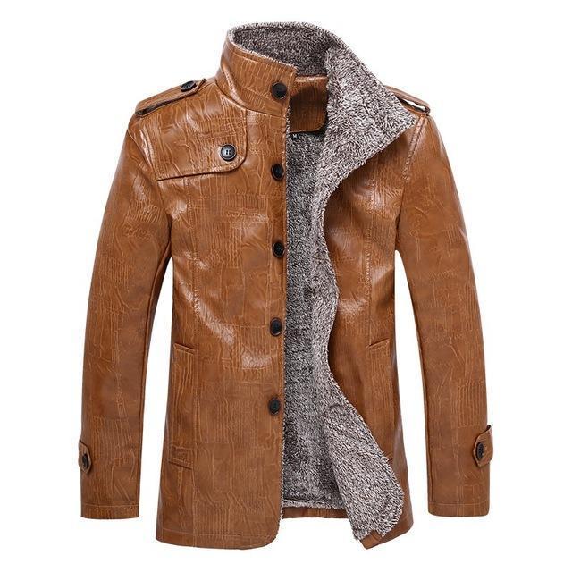 High Quality Winter Coat - Men Jacket-Khaki-M-JadeMoghul Inc.