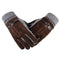 High Quality Winter Thick Fleece Warm Leather Gloves For Men-Brown-One Size-JadeMoghul Inc.