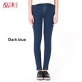 High Rise Skinny Stretchy Denim Jeans-Blue-S-JadeMoghul Inc.