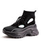 High Top Platform Sneakers For Women-Black-35-JadeMoghul Inc.
