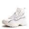 High Top Platform Sneakers For Women-White-35-JadeMoghul Inc.