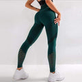 High Waist Fitness Gym Leggings Women Seamless Energy Tights Workout Running Activewear Yoga Pants Hollow Sport Trainning Wear JadeMoghul Inc. 