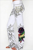High Waist super Comfy Lounge Pants-A White-S-JadeMoghul Inc.