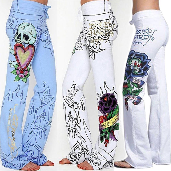 High Waist super Comfy Lounge Pants-A White-S-JadeMoghul Inc.