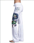 High Waist super Comfy Lounge Pants-C White-S-JadeMoghul Inc.