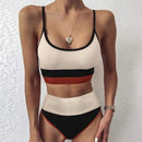 High Waist Swim Suit Leopard Brazilian Bikini 2020 Bathing Suit Women Swimsuit Tankini Swimming Suit for Women Swimwear Biquini AExp