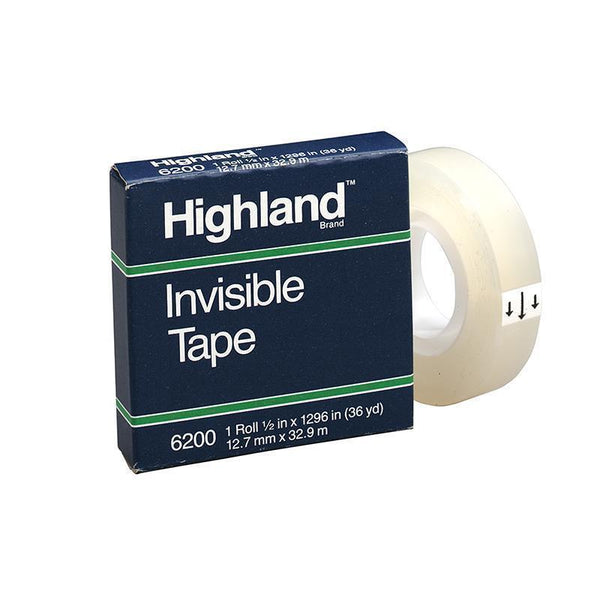 HIGHLAND INVISIBLE TAPE 1/2X1296IN-Supplies-JadeMoghul Inc.