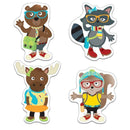 HIPSTER PALS CUT OUTS-Learning Materials-JadeMoghul Inc.