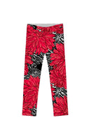 Hit The Mark Lucy Cute Red Black Floral Print Leggings - Girls-Hit The Mark-18M/2-Black/Red-JadeMoghul Inc.