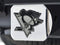 Hitch Cover - Chrome Trailer Hitch Covers NHL Pittsburgh Penguins Chrome Hitch Cover 4 1/2"x3 3/8" FANMATS