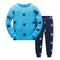 H.kong baby Boy Pajamas Set Cartoon kids Sleepwear Girls cute Home pajamas Children Pajamas Set Girls cotton pyjamas size 2-7Y-Sky Blue-2T-JadeMoghul Inc.