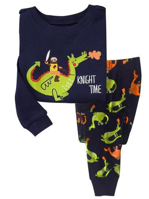 H.kong baby New Low price Kids Girls Pajamas Sets boys Pyjamas children paw cartoon Sleepwear Home Clothing 100% Cotton nightwea-N2-2T-JadeMoghul Inc.