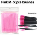 HMQ Disposable Silicone Gel Eyelash Brush Comb Mascara Wands Eye Lashes Extension Tool Professional Beauty Makeup Tool For Women AExp