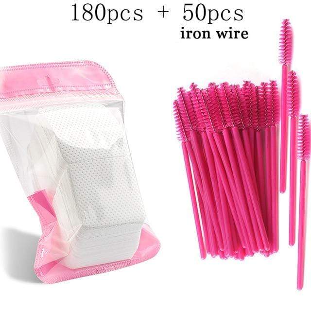 HMQ Disposable Silicone Gel Eyelash Brush Comb Mascara Wands Eye Lashes Extension Tool Professional Beauty Makeup Tool For Women AExp