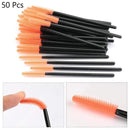 HMQ Disposable Silicone Gel Eyelash Brush Comb Mascara Wands Eye Lashes Extension Tool Professional Beauty Makeup Tool For Women AExp