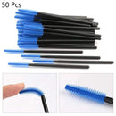 HMQ Disposable Silicone Gel Eyelash Brush Comb Mascara Wands Eye Lashes Extension Tool Professional Beauty Makeup Tool For Women AExp