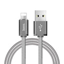 HOCO Metal Spring Charging USB Cable for Apple Lightning iPhone iPad Charger Cord for Mobile Phone OTG Data Line Sync Wire-Tarnish-120cm-JadeMoghul Inc.