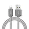 HOCO Metal Spring Charging USB Cable for Apple Lightning iPhone iPad Charger Cord for Mobile Phone OTG Data Line Sync Wire-Tarnish-120cm-JadeMoghul Inc.