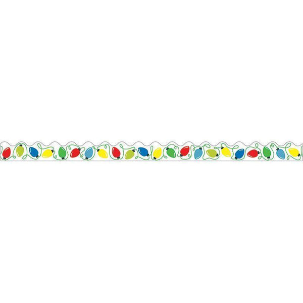 HOLIDAY LIGHTS SCALLOPED BORDER-Learning Materials-JadeMoghul Inc.