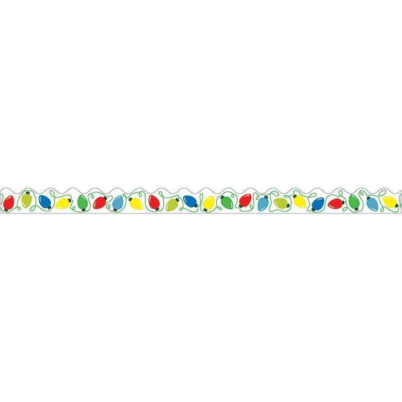 HOLIDAY LIGHTS SCALLOPED BORDER-Learning Materials-JadeMoghul Inc.