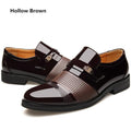 Hollow Out Men Formal Shoes / Quality Leather Shoes-Hollow Brown-6-JadeMoghul Inc.