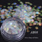 Nail Art Holographic Nail Glitter Mix Star Round Heart Flakes