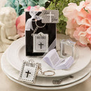 Holy Bible key chain with a real miniature paper bible inside-Personalized Gifts for Men-JadeMoghul Inc.