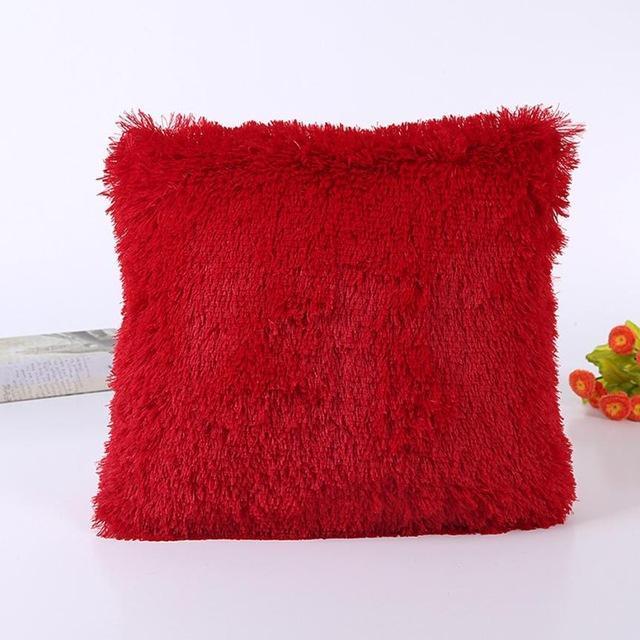 Home Cushion Pillow Sofa Waist Throw Cushion Home Decor coussin-Red-43x43cm-China-JadeMoghul Inc.